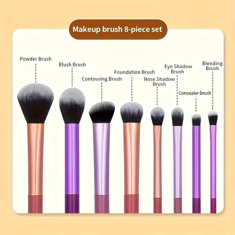 Synthetic Makeup Brush Kit