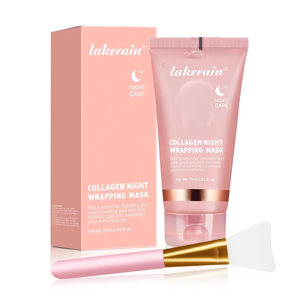 Collagen Night Wrapping Mask And Brush
